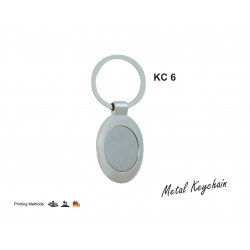 KC 6 Metal Keychain